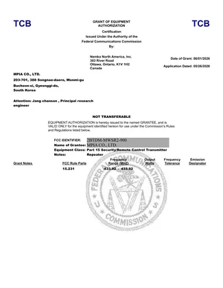 FCC — Repeater
