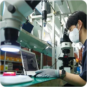 Product Inspection — Inspection using a microscope