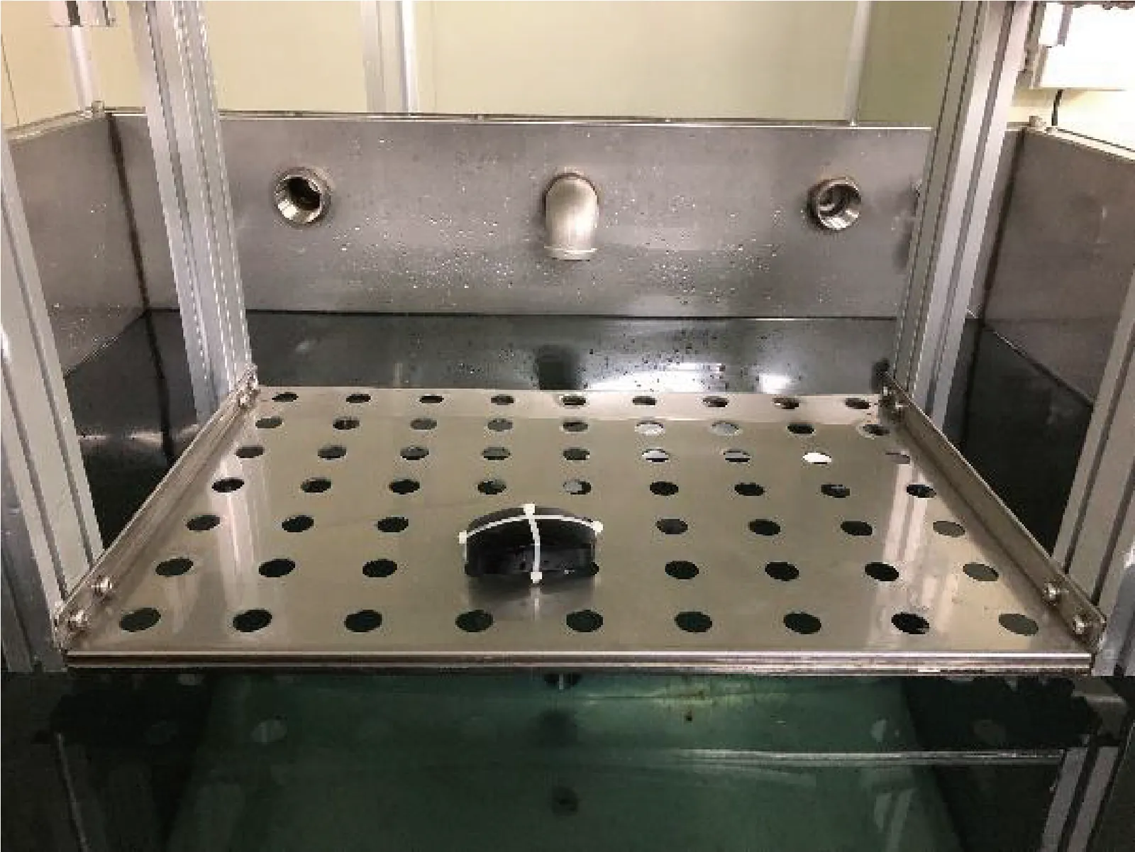 Water test — immersion rack
