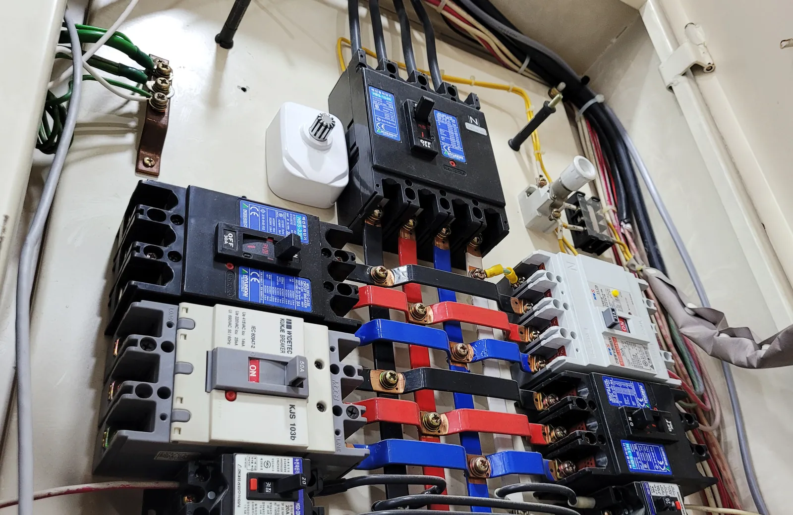Preventing fire accidents such as short circuits inside switchboards