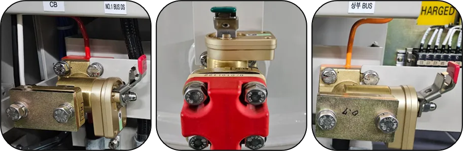 Self-powered GIS valve sensors installed in the substation